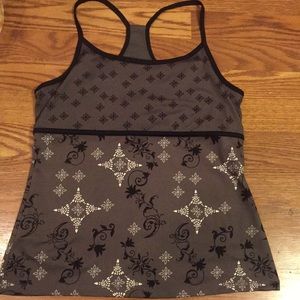 Tech gear spaghetti strap tank top